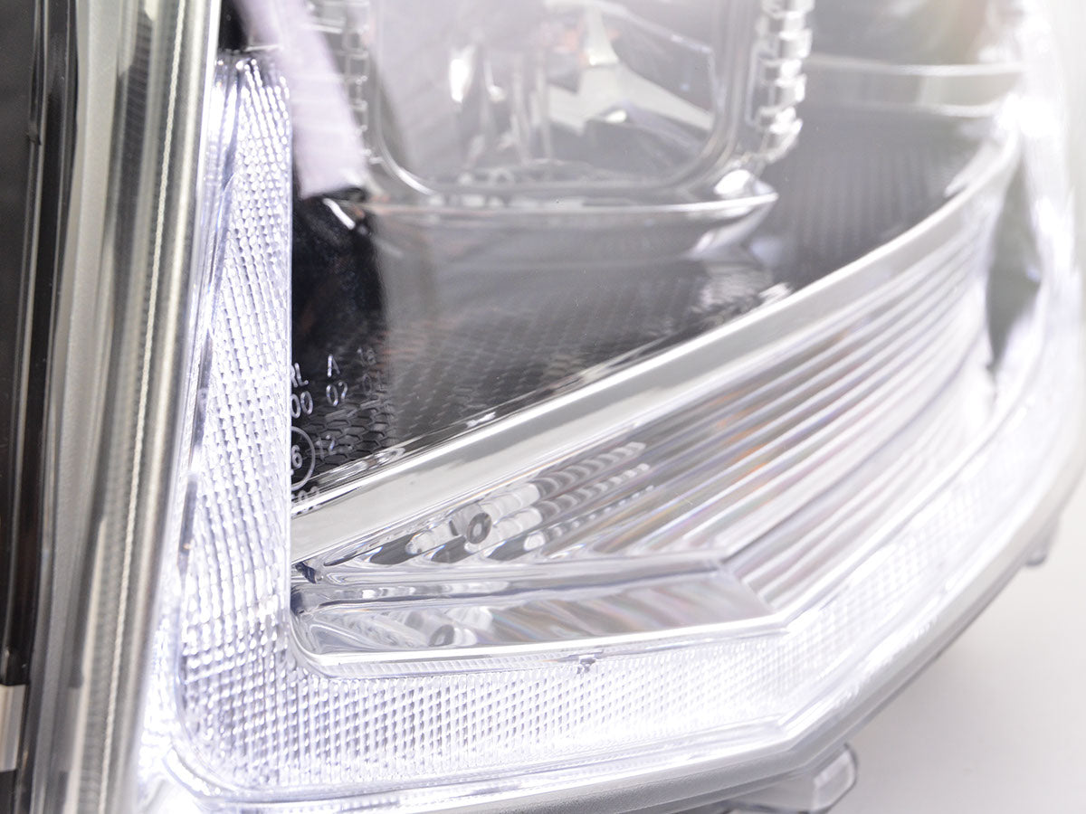Scheinwerfer Set Daylight LED Tagfahrlicht VW Bus T6 ab 2015 chrom Scheinwerfer Set Daylight LED Tagfahrlicht VW Bus T6 ab 2015 chrom